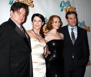 Oliver Platt, Lauren Graham, Kate Jennings Grant and Craig Bierko of 'Guys and Dolls.'