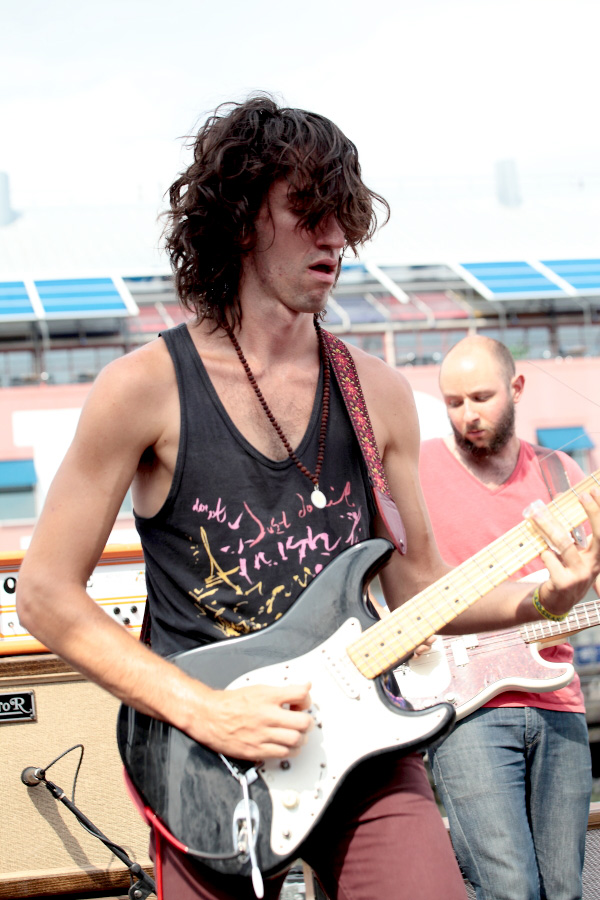 Delicate Steve - The 4Knots Music Festival - South Street Seaport - New York, NY - July 14, 2012 - photo by Mark Doyle  2012