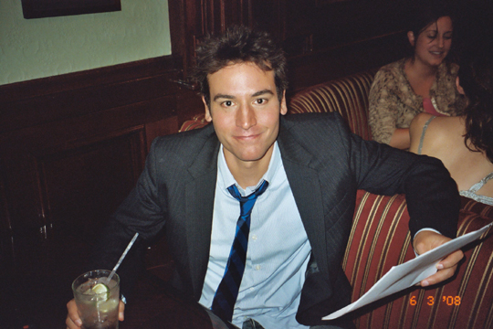 Josh Radnor at the 'How I Met Your Mother' Academy screening at McGee's Pub in New York City, June 3, 2008. Copyright 2008 Jay S. Jacobs.