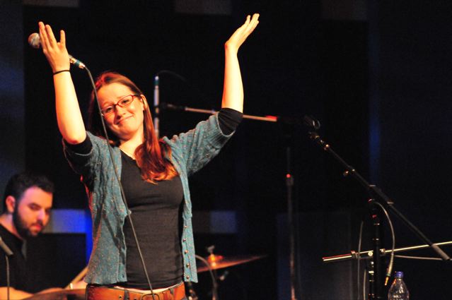 Ingrid Michaelson at World Cafe Live Philadelphia, PA 2/23/08 Copyright 2008 Jim Rinaldi