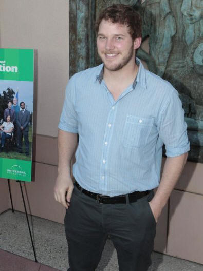 PARKS AND RECREATION -- "Emmy Screening" -- Pictured: Chris Pratt -- Photo by: Chris Haston/NBC -- Wednesday, May 19, 2010 from the Leonard H. Goldenson Theatre, North Hollywood, Calif.