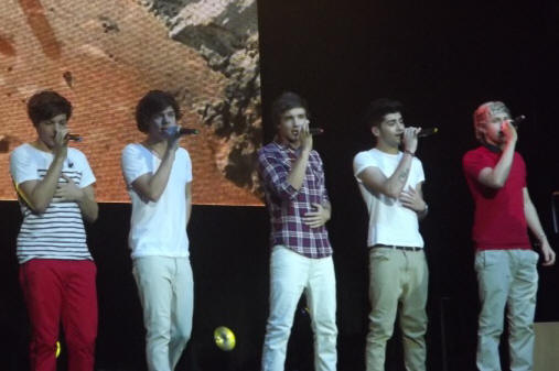 One Direction - Susquehanna Bank Center - Camden, NJ - May 28, 2012 - photo by Sami Speiss  2012