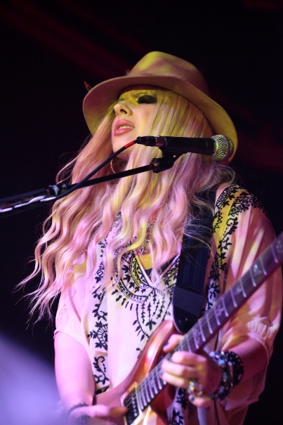 Orianthi - The Marlin Room at Webster Hall - New York, NY - July 17, 2013 - photo by Mark Doyle  2013