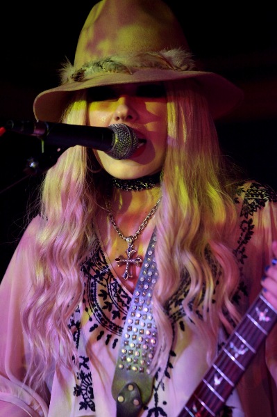 Orianthi - The Marlin Room at Webster Hall - New York, NY - July 17, 2013 - photo by Mark Doyle  2013