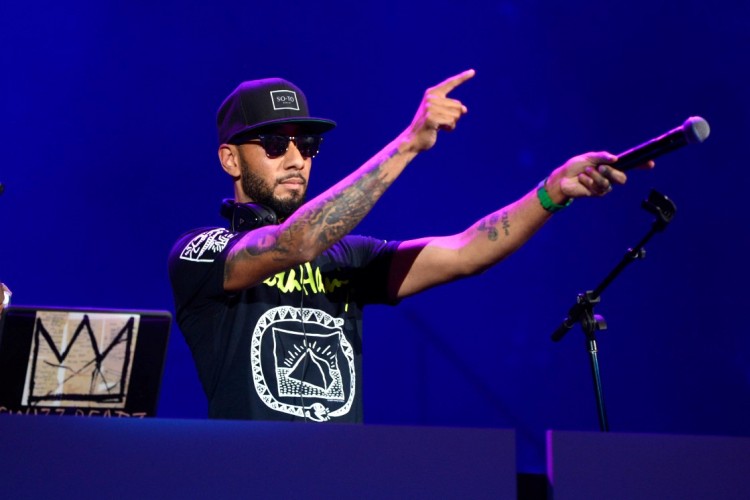 Swizz Beatz - Special Event for T-Mobile at Bryant Park - New York, NY - October 9, 2013 - photo by Kevin Mazur  2013. Courtesy of LAN-ENT.