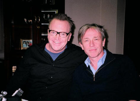 Tom Arnold and writer/director Damian Harris discuss 'Gardens of the Night' - The Regency Hotel, New York, October 30, 2008 - Photo: Jay S. Jacobs