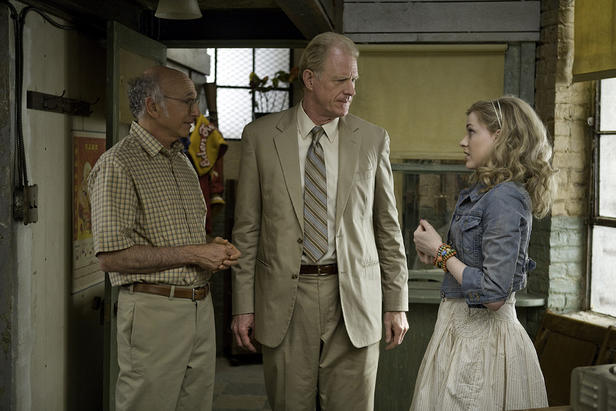 Larry David, Ed Begley, Jr. and Evan Rachel Wood in 'Whatever Works.'