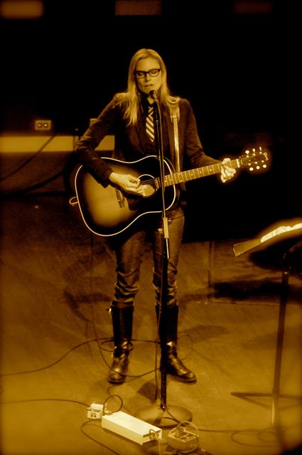 Aimee Mann - World Caf Live - Philadelphia, PA - January 26, 2012 - photo by Jim Rinaldi  2012