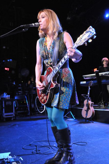 Vicki Peterson of The Bangles at the TLA in Philadelphia - October 1, 2011.  Photo copyright 2011: Jim Rinaldi.