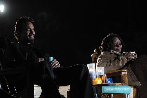 Benjamin Bratt and Whoopi Goldberg in 'The Cleaner.'