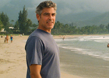 George Clooney in the film "The Descendants."