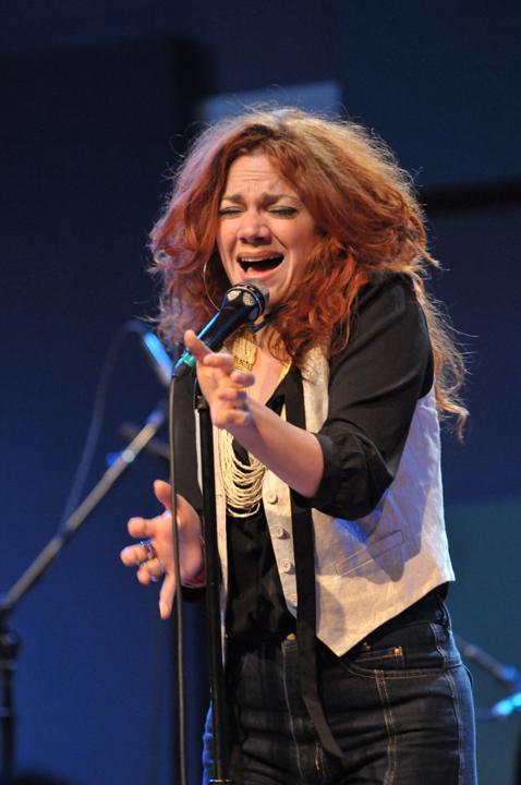 Nikka Costa at World Cafe Live, Philadelphia, PA, October 21, 2008. Copyright 2008 Jim Rinaldi.