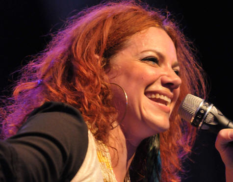 Nikka Costa at World Cafe Live, Philadelphia, PA, October 21, 2008. Copyright 2008 Jim Rinaldi.