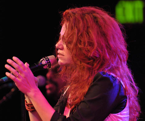 Nikka Costa at World Cafe Live, Philadelphia, PA, October 21, 2008. Copyright 2008 Jim Rinaldi.