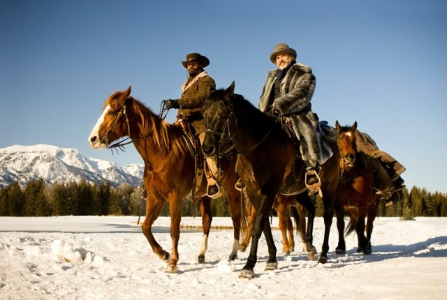 Christoph Waltz and Jamie Foxx star as King Schultz and Django in "Django Unchained."