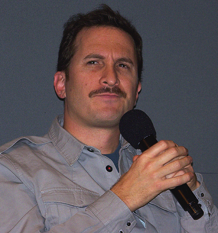 Darren Aronofsky at the NYC Apple Store discussing BLACK SWAN.