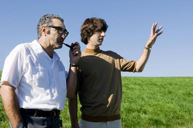 Eugene Levy and Demetri Martin in 'Taking Woodstock.'