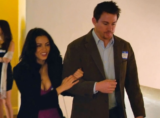 Jenna Dewan and Channing Tatum star in "10 Years."