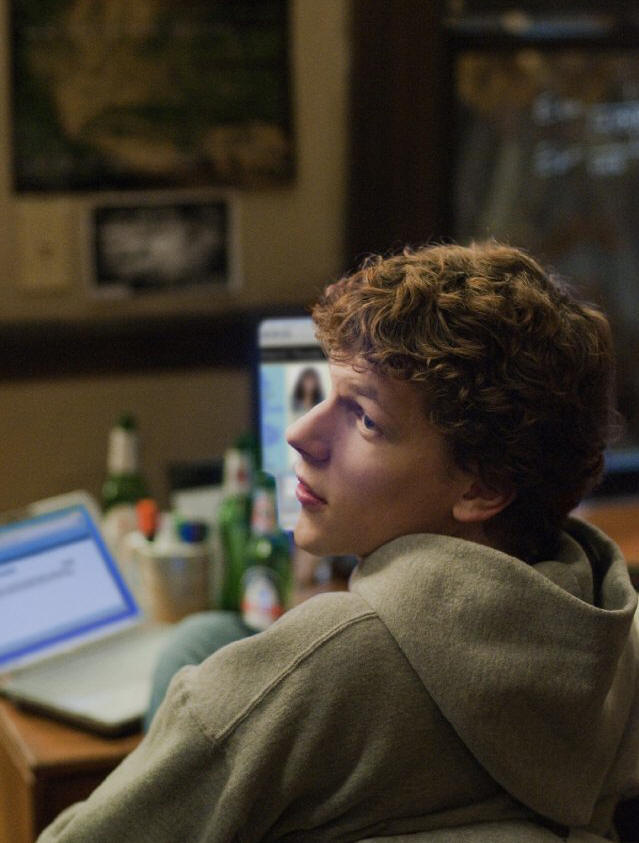 Jesse Eisenberg stars in THE SOCIAL NETWORK.