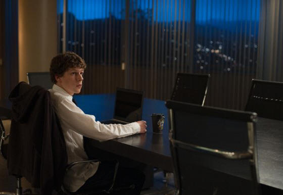 Jesse Eisenberg stars in THE SOCIAL NETWORK.