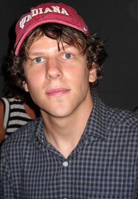 Jesse Eisenberg at the press day for THE SOCIAL NETWORK.