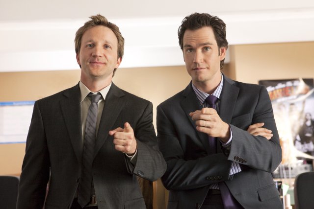 Breckin Meyer and Mark-Paul Gosselaar star in Franklin & Bash