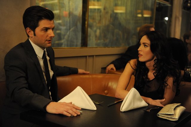 Adam Scott and Megan Fox star in FRIENDS WITH KIDS.