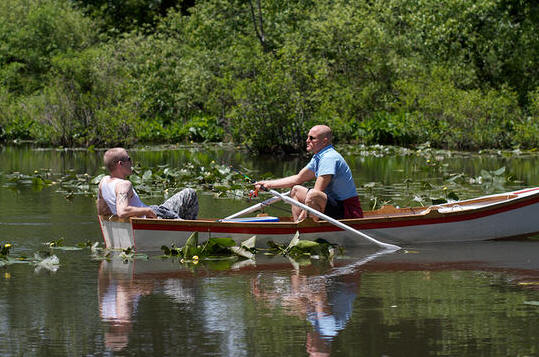 Ben Foster and Woody Harrelson in 'The Messenger.'