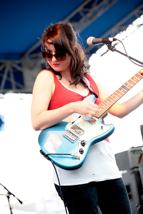 Hospitality - The 4Knots Music Festival - South Street Seaport - New York, NY - July 14, 2012 - photo by Mark Doyle  2012