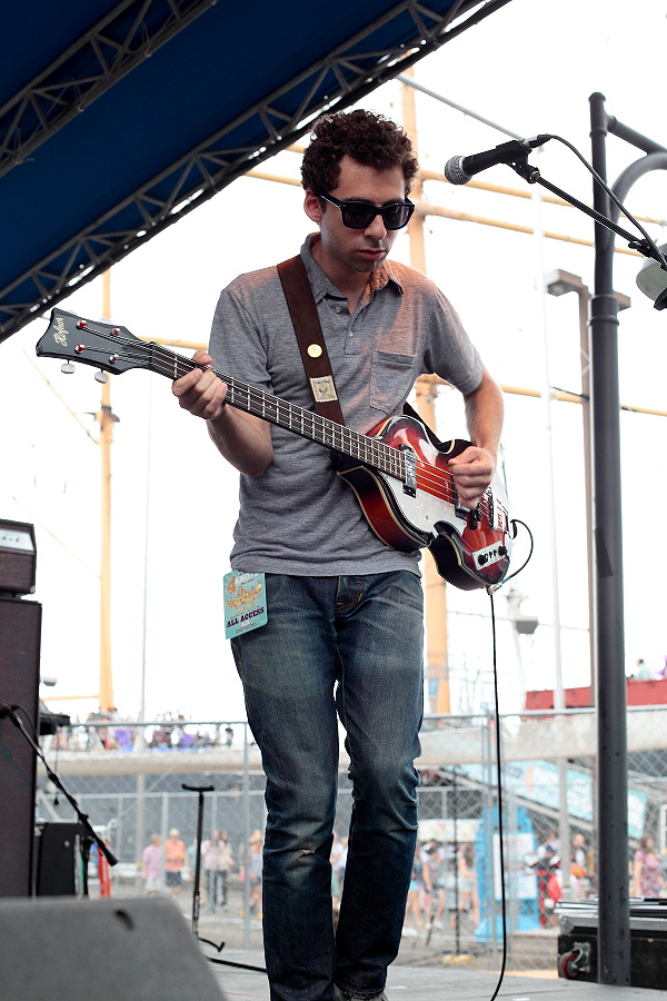 Hospitality - The 4Knots Music Festival - South Street Seaport - New York, NY - July 14, 2012 - photo by Mark Doyle  2012