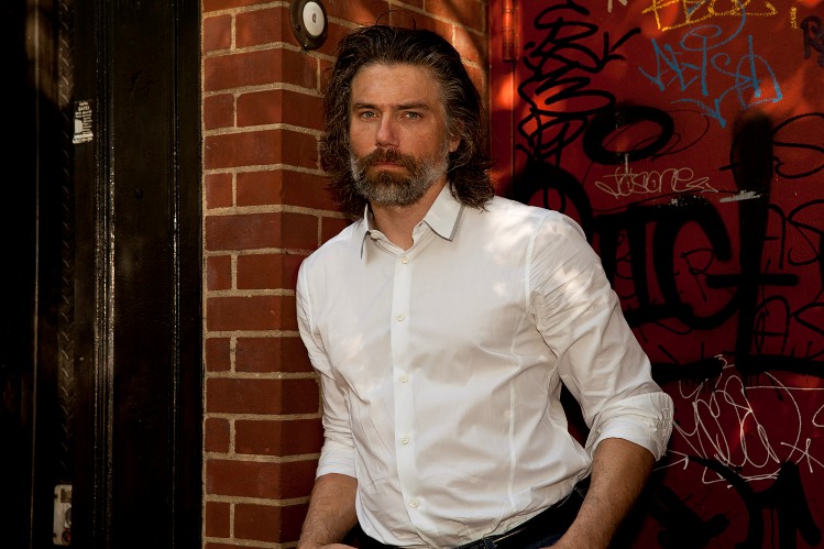 Anson Mount of "Hell On Wheels" in New York City, August 4, 2013. Photo  2013 Mark Doyle.