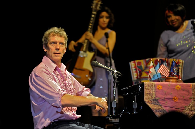 Hugh Laurie with the Copper Bottom Band - Keswick Theater - Glenside, PA - October 30, 2013 - photo by Jim Rinaldi  2013