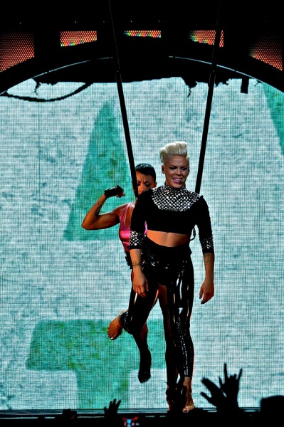 P!nk - Wells Fargo Center - Philadelphia, PA - December 6, 2013 - photo by Jim Rinaldi  2013