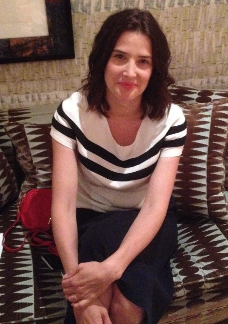 Cobie Smulders at the New York Press Day for Unexpected at the Crosby Street Hotel, June 23, 2015. Photo copyright 2015 Jay S. Jacobs.