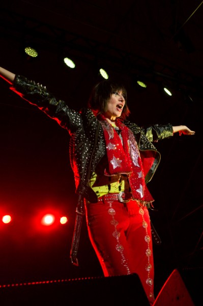 Yeah Yeah Yeahs - River Stage at Great Plaza - Philadelphia, PA - September 17, 2013 - photo by Serge Levin  2013