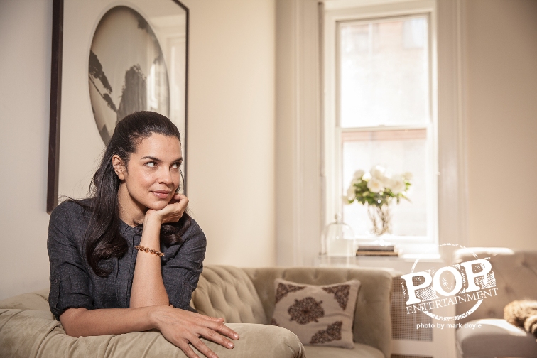 Zuleikha Robinson in Brooklyn, NY. Photo copyright 2015 Mark Doyle/PopEntertainment.com.