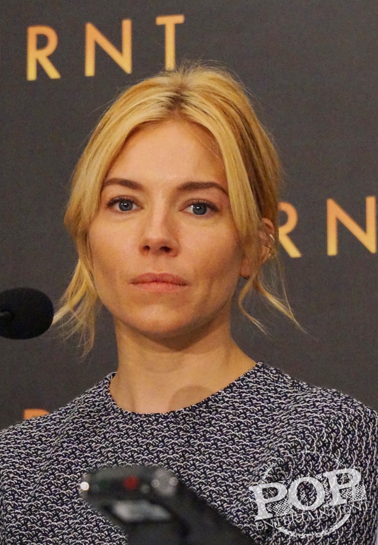 Sienna Miller at the New York press conference for Burnt. Photo ©2015 Brad Balfour. All rights reserved.