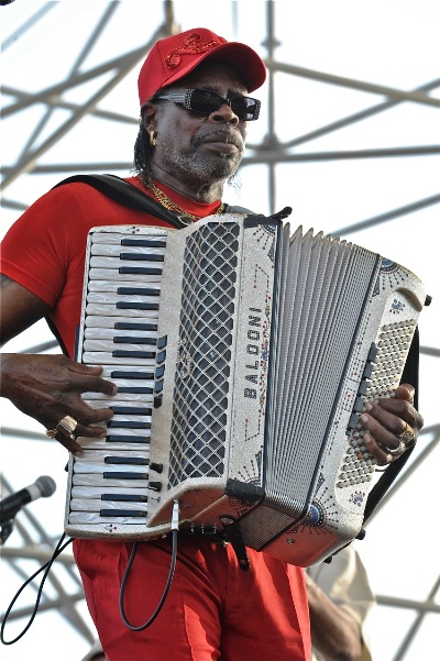 C.J. Chenier and the Red Hot Louisiana Band - 2014 XPoNential Music Festival Day Two - The River Stage at Wiggins Park - Camden, NJ - July 26, 2014 - photo by Jim Rinaldi  2014