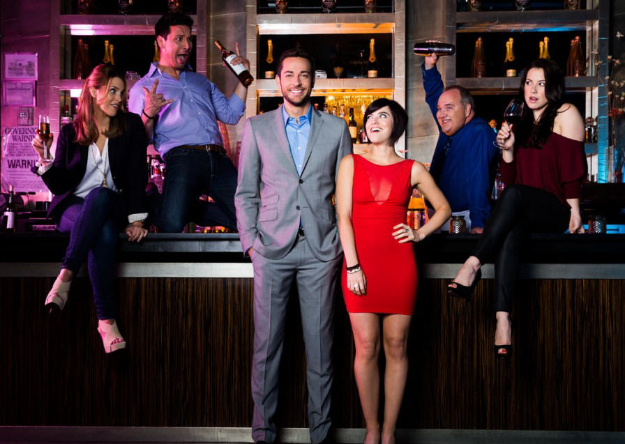 Sarah Chase, Kristoffer Cusick, Zachary Levi, Krysta Rodriguez, Blake Hammond and Kate Loprest star in FIRST DATE.