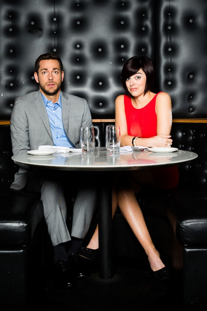 Zachary Levi and Krysta Rodriguez star in FIRST DATE.