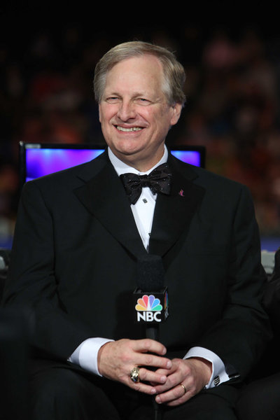 NATIONAL DOG SHOW PRESENTED BY PURINA -- "The 12th Annual Nation Dog Show Presented by Purina" in Philadelphia, PA 2013 -- Pictured: David Frei -- (Photo by: Bill McCay/NBC)