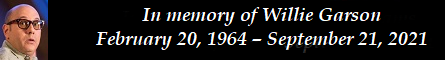 In memory of Willie Garson  February 20, 1964  September 21, 2021