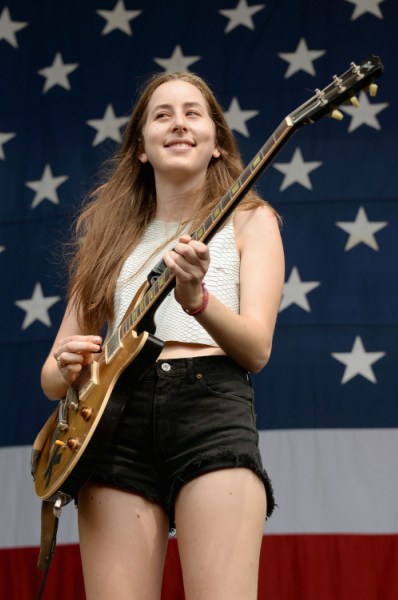 Haim - Budweiser Made In America Fest (Day One) - Benjamin Franklin Parkway - Philadelphia, PA - August 31, 2013 - photo by Getty Images  2013. Courtesy of MSO.