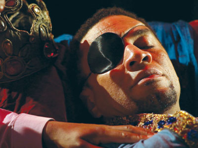 Harry Lennix stars as Henry IV in 'H4.'