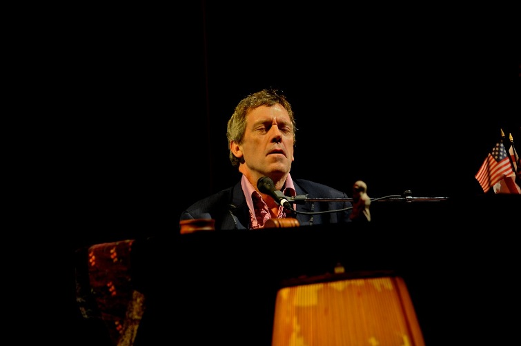 Hugh Laurie with the Copper Bottom Band - Keswick Theater - Glenside, PA - October 30, 2013 - photo by Jim Rinaldi  2013