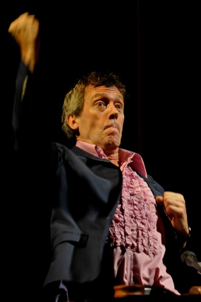 Hugh Laurie with the Copper Bottom Band - Keswick Theater - Glenside, PA - October 30, 2013 - photo by Jim Rinaldi  2013