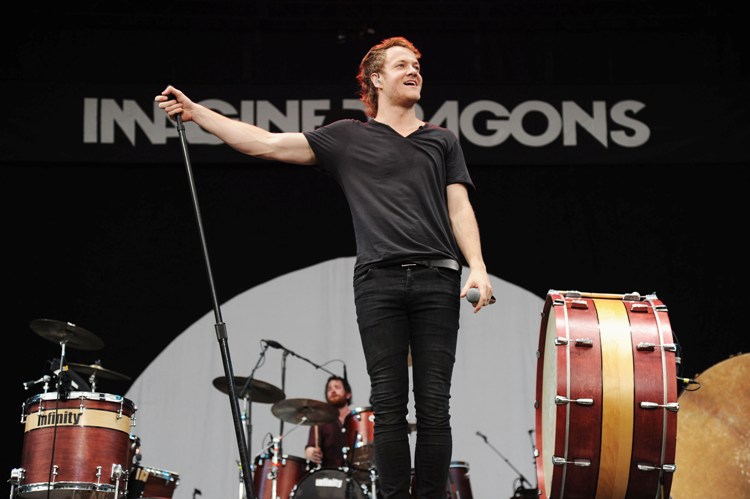 Imagine Dragons - Budweiser Made In America Fest (Day One) - Benjamin Franklin Parkway - Philadelphia, PA - August 31, 2013 - photo by Getty Images  2013. Courtesy of MSO.