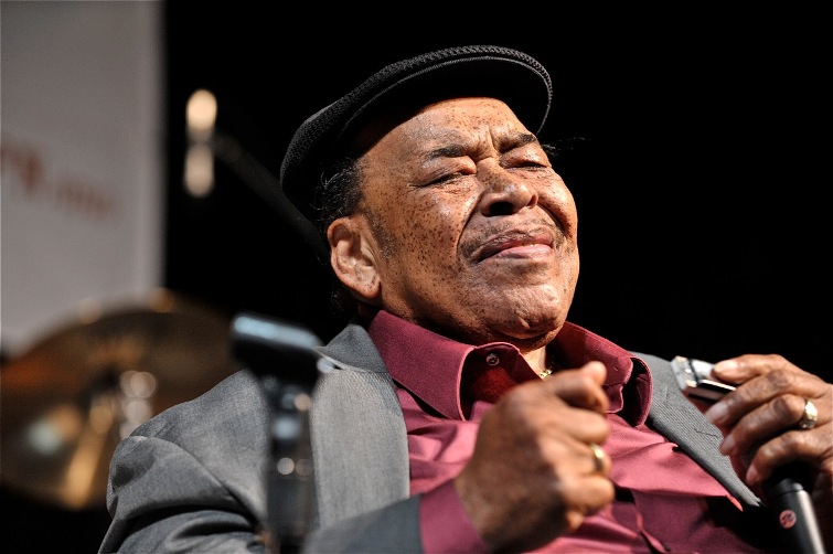 James Cotton - 2014 XPoNential Music Festival Day One - The Marina Stage at Wiggins Park - Camden, NJ - July 25, 2014 - photo by Jim Rinaldi  2014