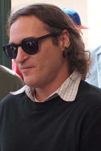 Joaquin Phoenix at the NYFF screening of 'Her.'