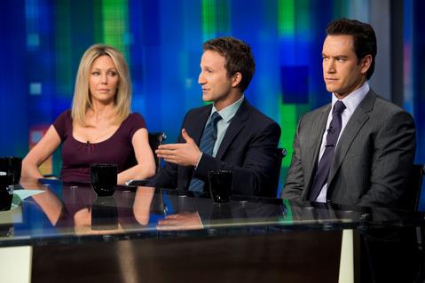 Heather Locklear, Breckin Meyer and Mark-Paul Gosselaar star in 'Franklin and Bash.'